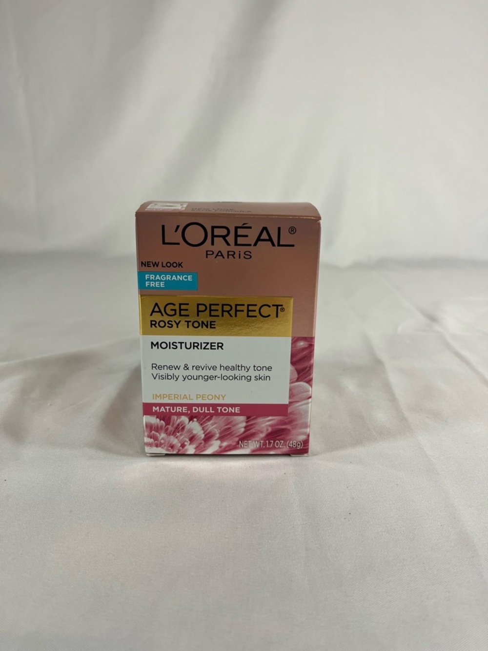 L'Oreal Age Perfect Rosy Tone Moisturizer - Pink and Gold Accents